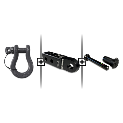 B'oh Spin Pin Shackle 3/4 Mohawk Receiver 2.0 Hitch Pin Bundle