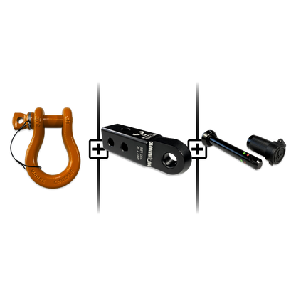 B'oh Spin Pin Shackle 3/4 Mohawk Receiver 2.0 Hitch Pin Bundle
