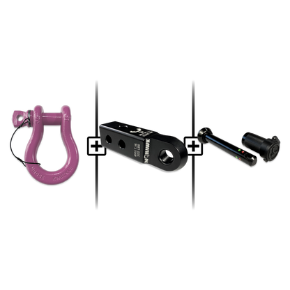 B'oh Spin Pin Shackle 3/4 Mohawk Receiver 2.0 Hitch Pin Bundle