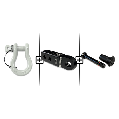 B'oh Spin Pin Shackle 3/4 Mohawk Receiver 2.0 Hitch Pin Bundle