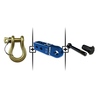 B'oh Spin Pin Shackle 3/4 Mohawk Receiver 2.0 Hitch Pin Bundle