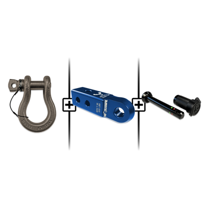 B'oh Spin Pin Shackle 3/4 Mohawk Receiver 2.0 Hitch Pin Bundle