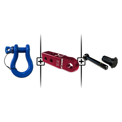 B'oh Spin Pin Shackle 3/4 Mohawk Receiver 2.0 Hitch Pin Bundle