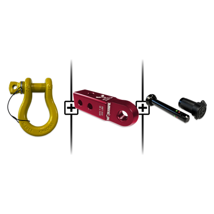 B'oh Spin Pin Shackle 3/4 Mohawk Receiver 2.0 Hitch Pin Bundle