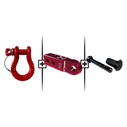 B'oh Spin Pin Shackle 3/4 Mohawk Receiver 2.0 Hitch Pin Bundle