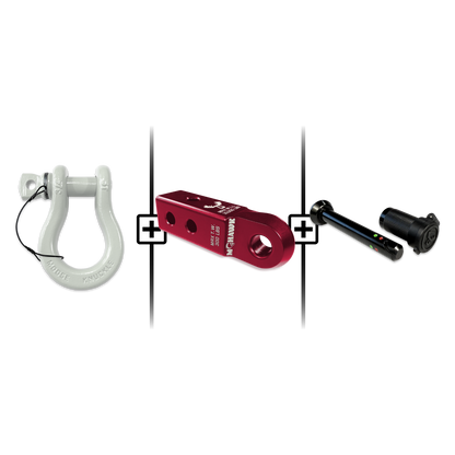 B'oh Spin Pin Shackle 3/4 Mohawk Receiver 2.0 Hitch Pin Bundle