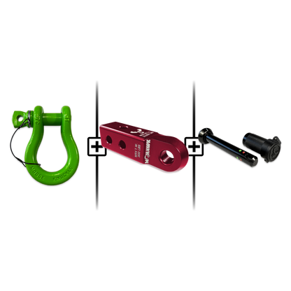 B'oh Spin Pin Shackle 3/4 Mohawk Receiver 2.0 Hitch Pin Bundle