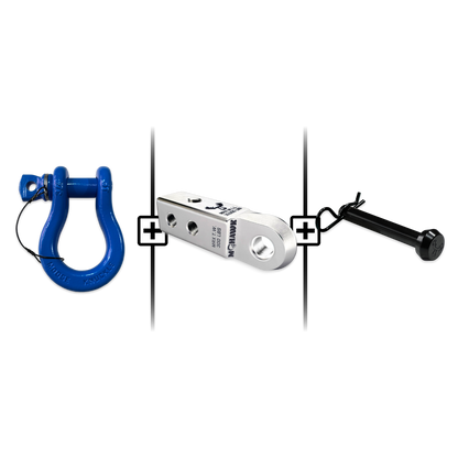 B'oh Spin Pin Shackle 3/4 Mohawk Receiver 2.0 Hitch Pin Bundle