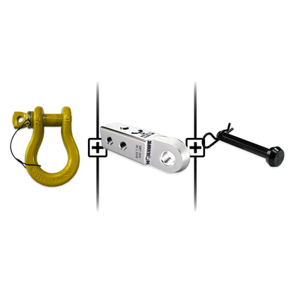 B'oh Spin Pin Shackle 3/4 Mohawk Receiver 2.0 Hitch Pin Bundle