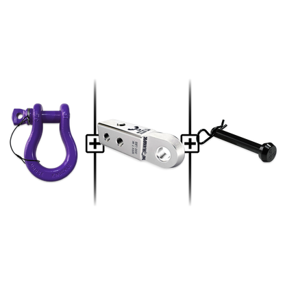 B'oh Spin Pin Shackle 3/4 Mohawk Receiver 2.0 Hitch Pin Bundle
