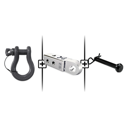B'oh Spin Pin Shackle 3/4 Mohawk Receiver 2.0 Hitch Pin Bundle