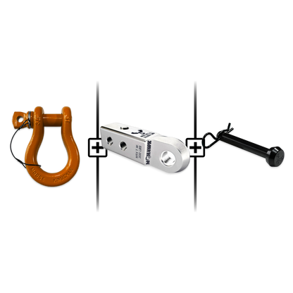 B'oh Spin Pin Shackle 3/4 Mohawk Receiver 2.0 Hitch Pin Bundle