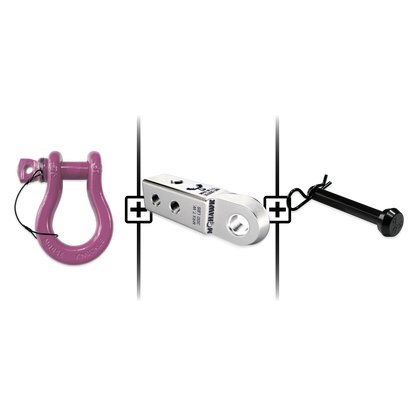 B'oh Spin Pin Shackle 3/4 Mohawk Receiver 2.0 Hitch Pin Bundle