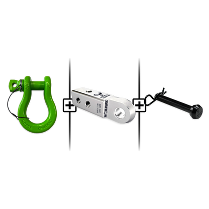 B'oh Spin Pin Shackle 3/4 Mohawk Receiver 2.0 Hitch Pin Bundle