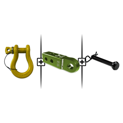 B'oh Spin Pin Shackle 3/4 Mohawk Receiver 2.0 Hitch Pin Bundle