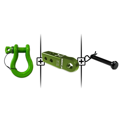 B'oh Spin Pin Shackle 3/4 Mohawk Receiver 2.0 Hitch Pin Bundle