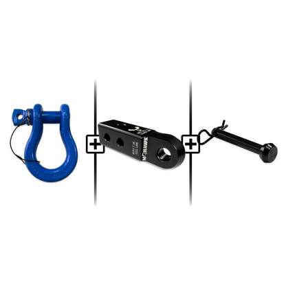 B'oh Spin Pin Shackle 3/4 Mohawk Receiver 2.0 Hitch Pin Bundle