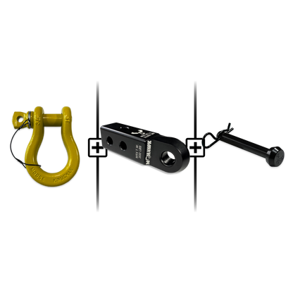 B'oh Spin Pin Shackle 3/4 Mohawk Receiver 2.0 Hitch Pin Bundle