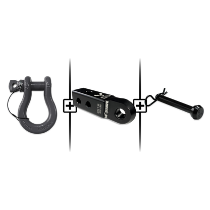 B'oh Spin Pin Shackle 3/4 Mohawk Receiver 2.0 Hitch Pin Bundle