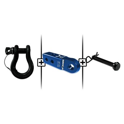 B'oh Spin Pin Shackle 3/4 Mohawk Receiver 2.0 Hitch Pin Bundle