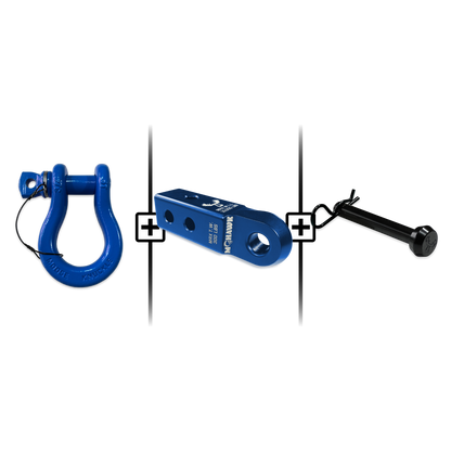 B'oh Spin Pin Shackle 3/4 Mohawk Receiver 2.0 Hitch Pin Bundle
