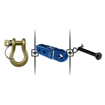 B'oh Spin Pin Shackle 3/4 Mohawk Receiver 2.0 Hitch Pin Bundle