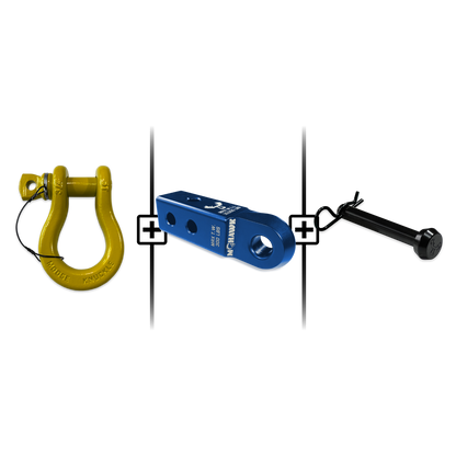 B'oh Spin Pin Shackle 3/4 Mohawk Receiver 2.0 Hitch Pin Bundle