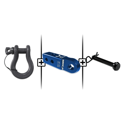 B'oh Spin Pin Shackle 3/4 Mohawk Receiver 2.0 Hitch Pin Bundle