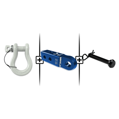 B'oh Spin Pin Shackle 3/4 Mohawk Receiver 2.0 Hitch Pin Bundle
