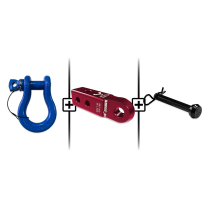 B'oh Spin Pin Shackle 3/4 Mohawk Receiver 2.0 Hitch Pin Bundle