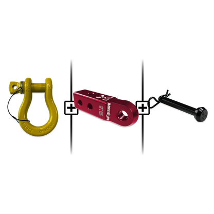 B'oh Spin Pin Shackle 3/4 Mohawk Receiver 2.0 Hitch Pin Bundle