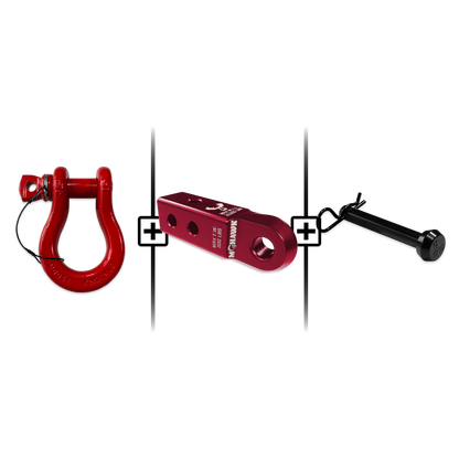 B'oh Spin Pin Shackle 3/4 Mohawk Receiver 2.0 Hitch Pin Bundle