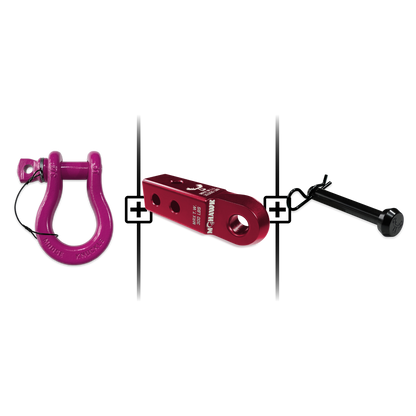 B'oh Spin Pin Shackle 3/4 Mohawk Receiver 2.0 Hitch Pin Bundle