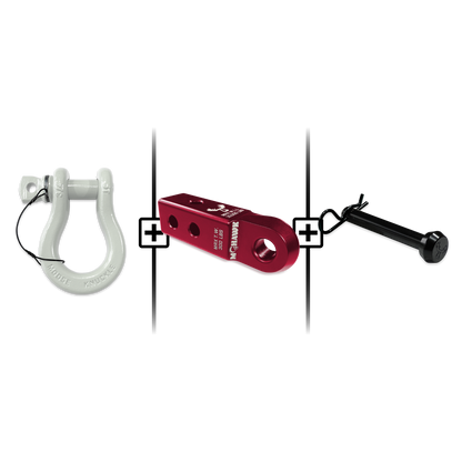 B'oh Spin Pin Shackle 3/4 Mohawk Receiver 2.0 Hitch Pin Bundle