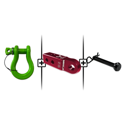 B'oh Spin Pin Shackle 3/4 Mohawk Receiver 2.0 Hitch Pin Bundle