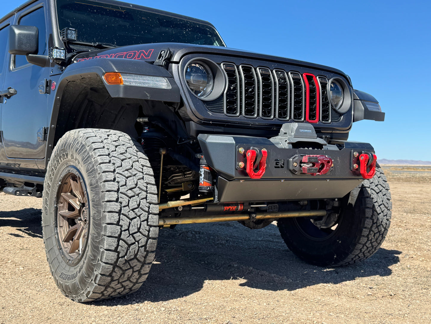 Skid Plate for Jeep JL/JT Gauntlet Front Bumper (2018-2024)