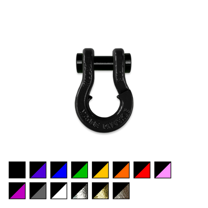 Jowl 1/2 inch SxS Split Shackle in Black Hole