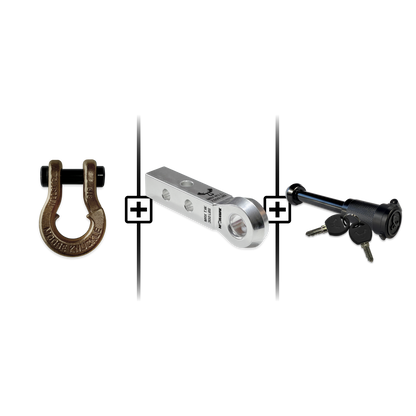 Jowl® Split Shackle® 5/8 Mohawk 1.25 Receiver and Hitch Pin Bundle