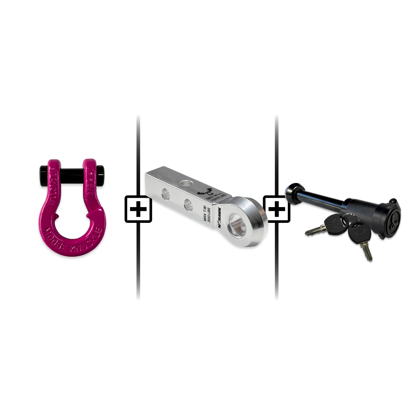 Jowl® Split Shackle® 5/8 Mohawk 1.25 Receiver and Hitch Pin Bundle