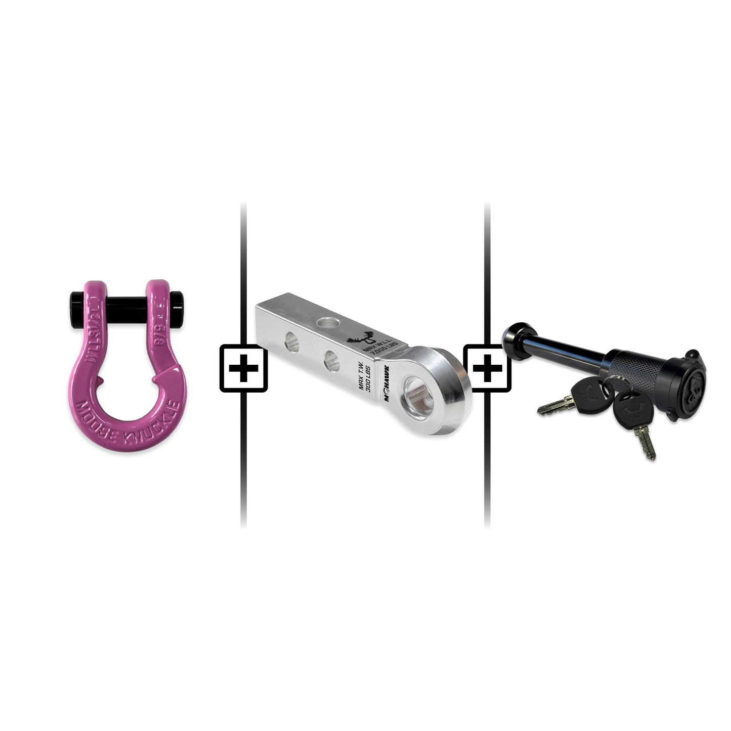 Jowl® Split Shackle® 5/8 Mohawk 1.25 Receiver and Hitch Pin Bundle