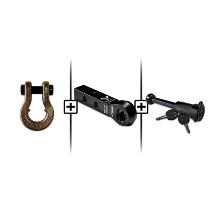 Jowl® Split Shackle® 5/8 Mohawk 1.25 Receiver and Hitch Pin Bundle