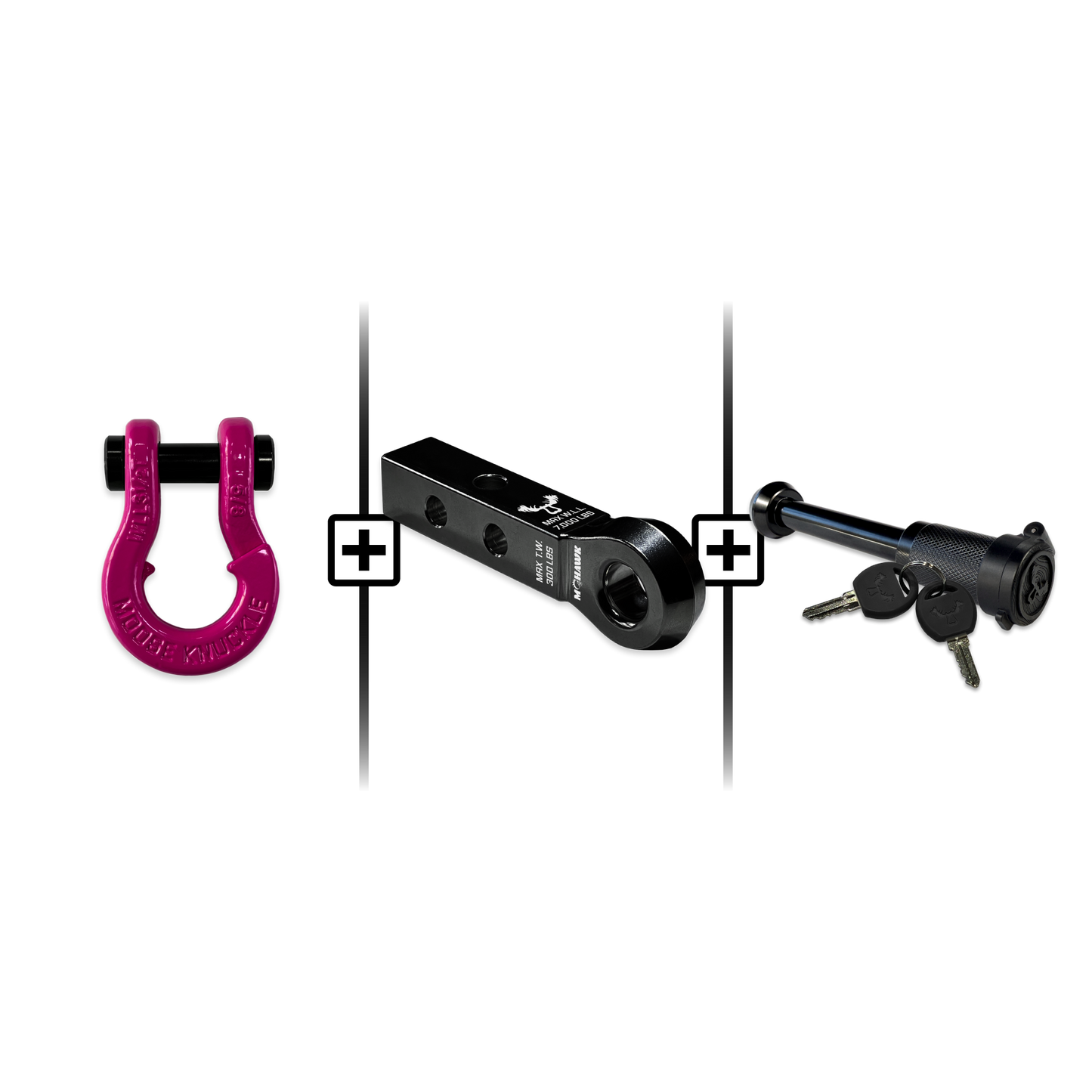 Jowl® Split Shackle® 5/8 Mohawk 1.25 Receiver and Hitch Pin Bundle