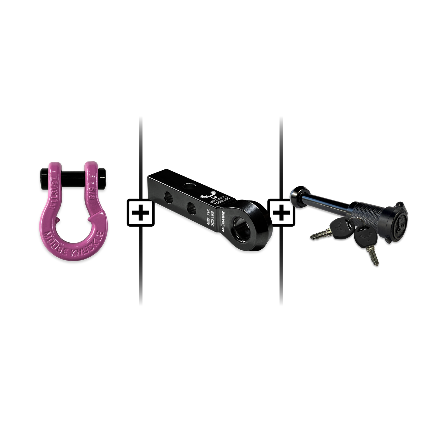 Jowl® Split Shackle® 5/8 Mohawk 1.25 Receiver and Hitch Pin Bundle