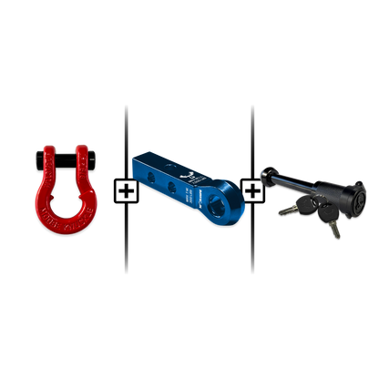 Jowl® Split Shackle® 5/8 Mohawk 1.25 Receiver and Hitch Pin Bundle