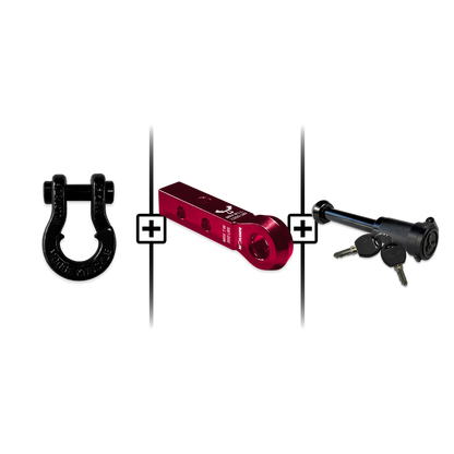 Jowl® Split Shackle® 5/8 Mohawk 1.25 Receiver and Hitch Pin Bundle