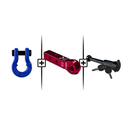 Jowl® Split Shackle® 5/8 Mohawk 1.25 Receiver and Hitch Pin Bundle