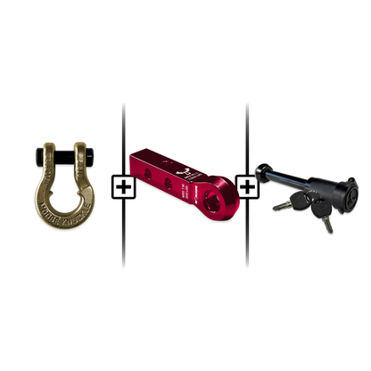 Jowl® Split Shackle® 5/8 Mohawk 1.25 Receiver and Hitch Pin Bundle