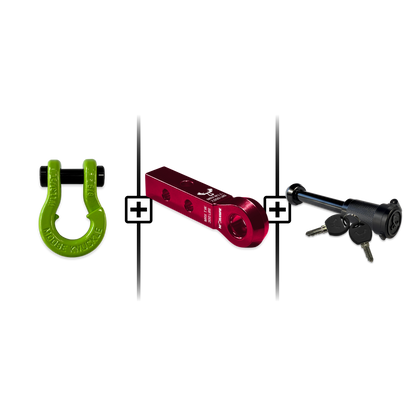 Jowl® Split Shackle® 5/8 Mohawk 1.25 Receiver and Hitch Pin Bundle