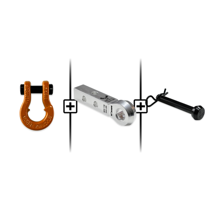 Jowl® Split Shackle® 5/8 Mohawk 1.25 Receiver and Hitch Pin Bundle