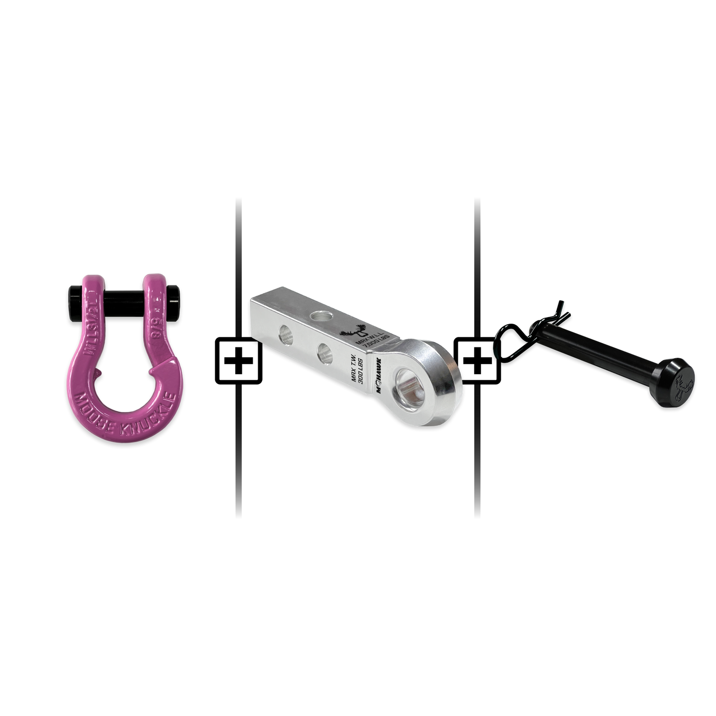 Jowl® Split Shackle® 5/8 Mohawk 1.25 Receiver and Hitch Pin Bundle